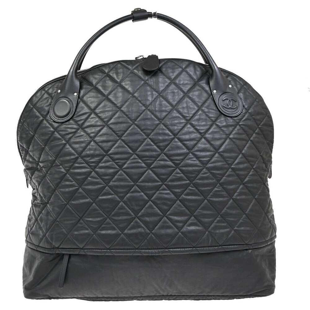 Chanel Horizontal Sport Weekender Quilted Coated Canvas XL